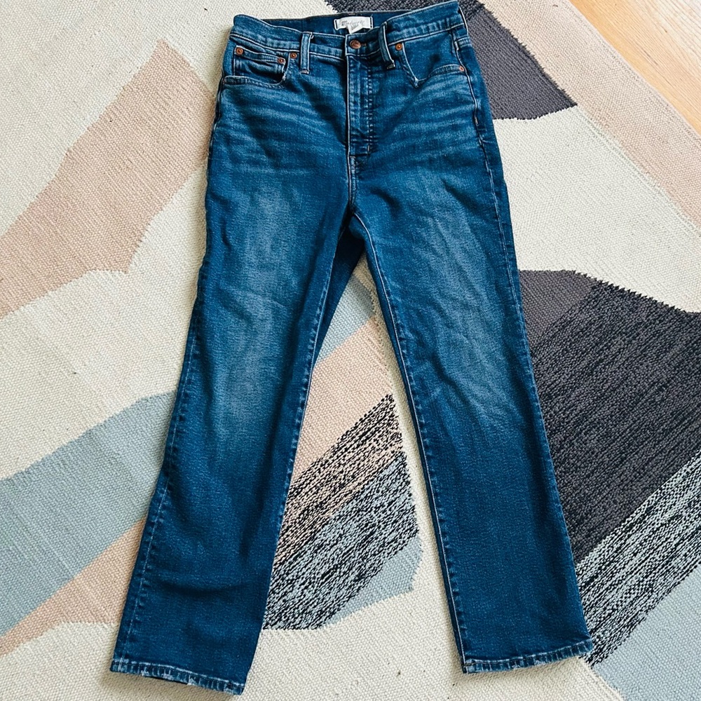Madewell slim Demi boot jeans